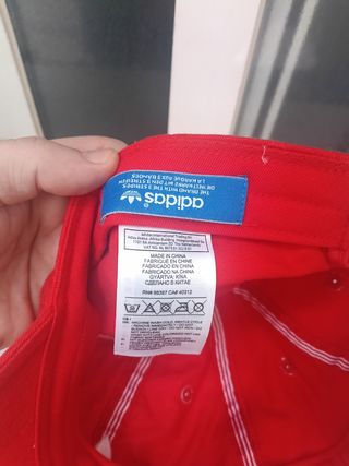 Gorra Adidas Originals Roja Nueva