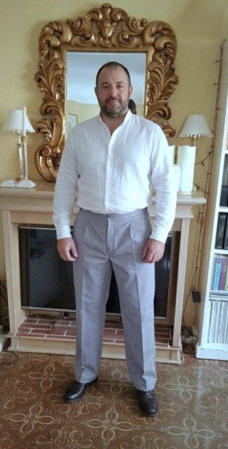 Pantalón de hombre talla grande 56/58