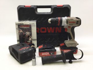 taladro a bateria crown ct 21093 hmx