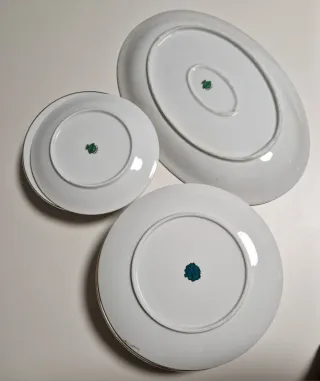 Servizio 13 piatti da pesce Bavaria