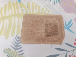 Billete 1 Peseta Banco de España 1953
