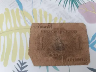 Billete 1 Peseta Banco de España 1953