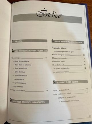 EL AGUA. RECURSO NECESARIO PARA LA VIDA.