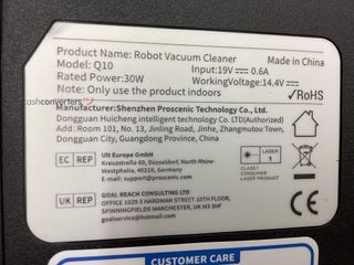 aspirador robot proscenic q10