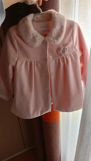 Chaqueta Mayoral rosa bebé 18 meses