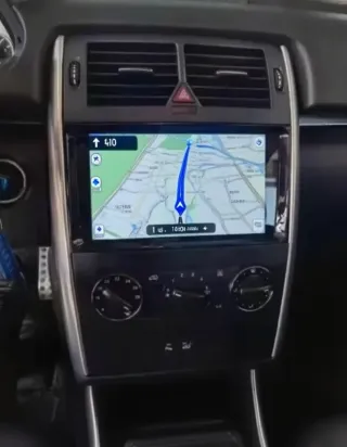 Rádio Mercedes B200 Android 14 com Carplay + GPS