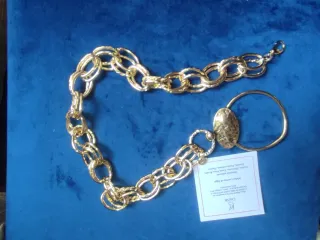 Collana I AM ME dorata multindosso