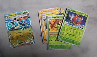 LOTE 75 CARDS POKEMON - ITALIANO (EX, HOLO, RARAS)