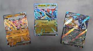 LOTE 75 CARDS POKEMON - ITALIANO (EX, HOLO, RARAS)