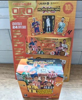 Sobre Premium Oro Adrenalyn XL Liga 2025-26