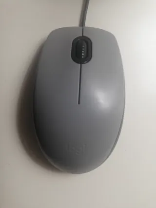 Ratón Logitech Gris