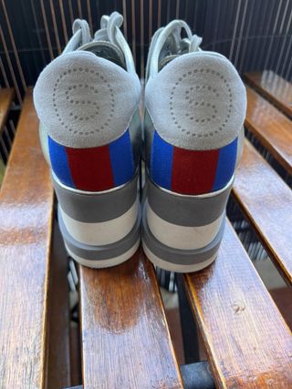 Sandalias Plataforma Plata