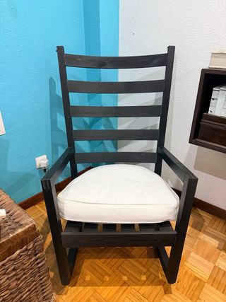 Mecedora Ikea Madera Negra