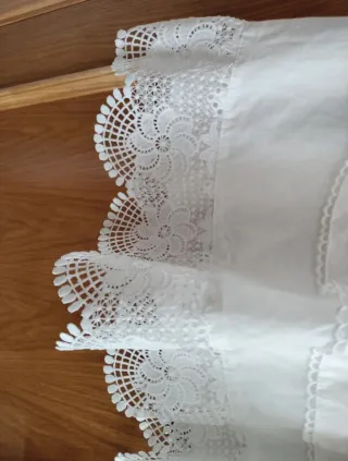 Vestido Ibicenco Blanco Corto