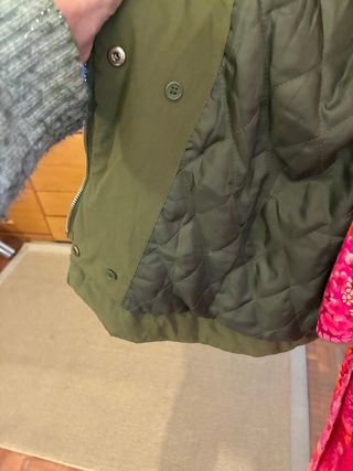 Chaquetón verde T40