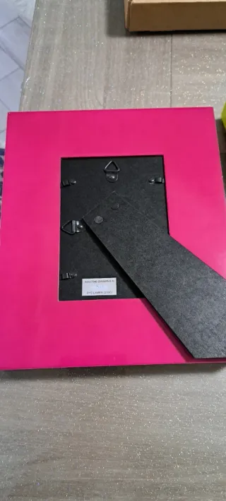 Cornici portafoto fucsia e verde lime