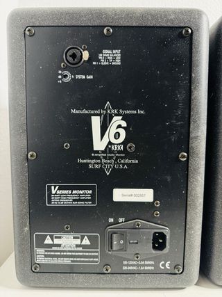 Par Monitores Estudio Activos KRK V6