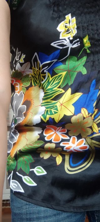 Camisola con estampado floral