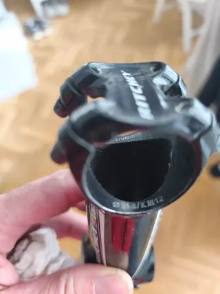 Potencia Ritchey WCS 100mm de carbono