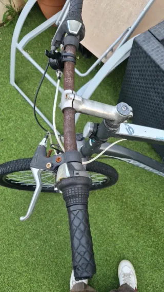 Bicicleta para reparar