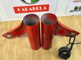 Orejeras Faro Derbi GT4V Rojas.