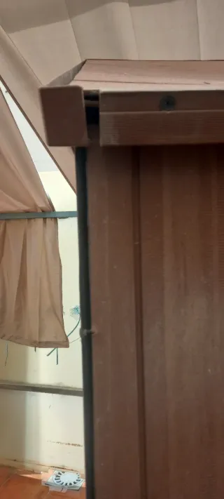 Caseta Exterior Resina Keter Darwin Marrón
