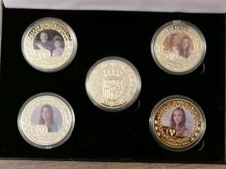 Monedas Familia Real Española