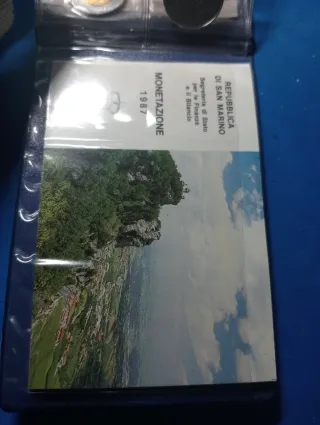 San Marino 1987 divisionale senza argento