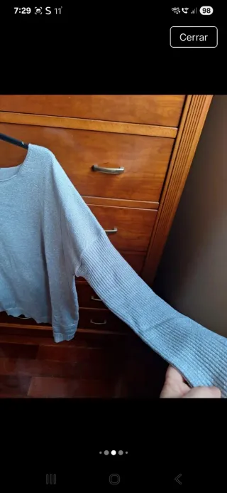 Lote 2 jerseys plateado y amarillo