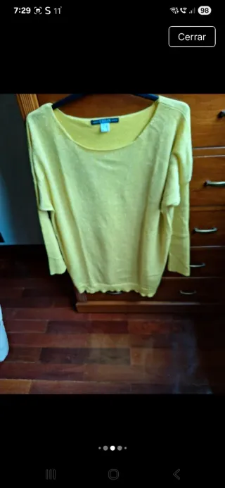 Lote 2 jerseys plateado y amarillo