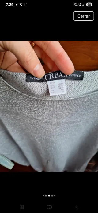 Lote 2 jerseys plateado y amarillo