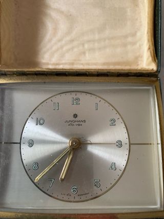 Sveglia da viaggio vintage Junghans Ato-Vox
