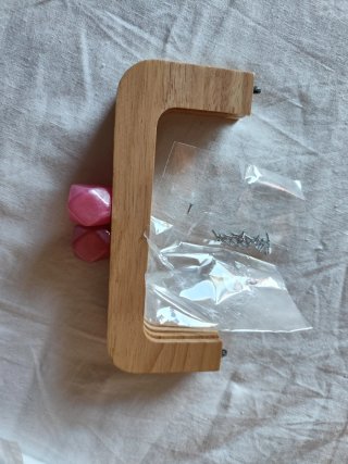 Clucht legno uncinetto/ferri