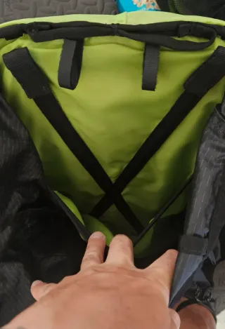 Zaino Millet Prolighter 30+10L Nero/Verde