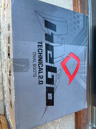 Botas Trial HEBO Negras y Rojas