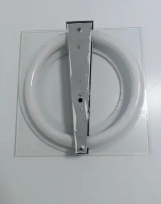 Lámpara Techo Cristal y Metal