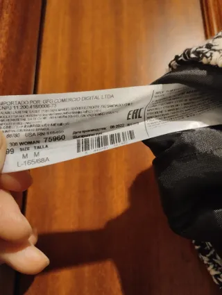 Falda mini cuadros Mango