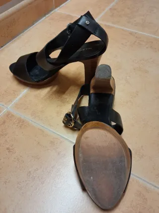 Sandalias de piel Martinelli negras