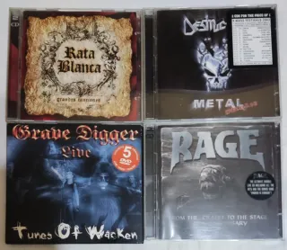Lote CDs Heavy Metal