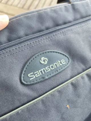 Bolso de viaje Samsonite gris