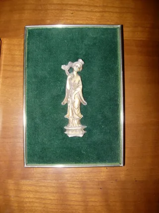 Cuadros antiguos figuras orientales