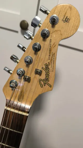 Fender Squier Stratocaster Blanca