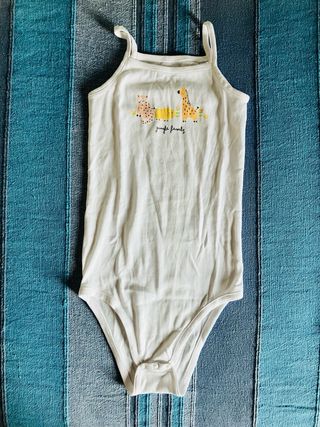 6 body Fagottino 24-30 mesi 92cm Biocotone