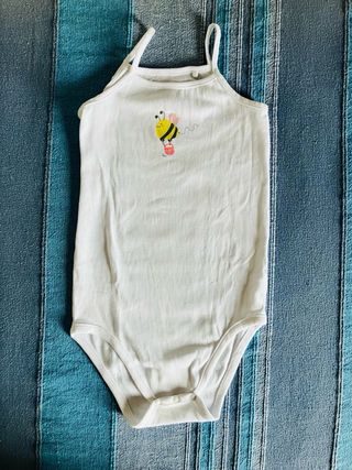 6 body Fagottino 24-30 mesi 92cm Biocotone