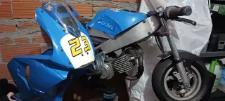 Mini moto Polini circuito infantil
