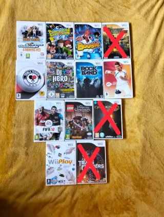 3X15€ Juegos Wii originales 3X15 Euros