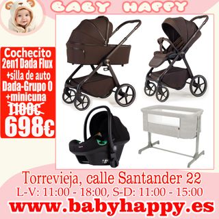 Pack. Carrito Premium 3en1  + cuna. New