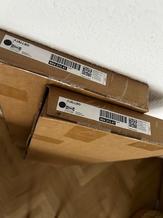 2 Scaffali FJALLBO IKEA nuovi e non aperti