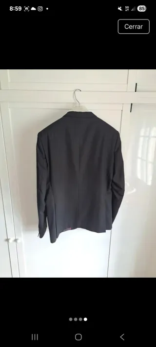 Chaqueta Zara Hombre Negra