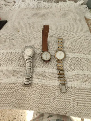 Lote 3 Relojes (Oro y Plata)